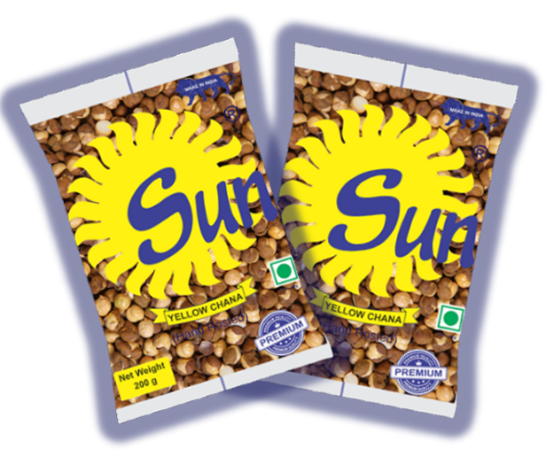 Sun Products roasted chana pack
